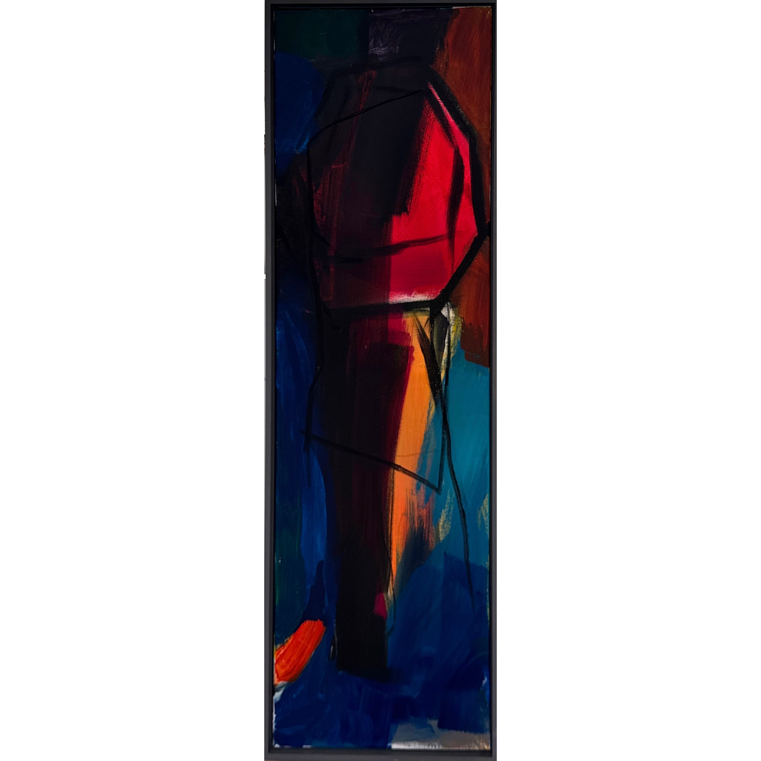 Roos-_-20x120-cm-_-Acryl-op-Canvas-_-€865