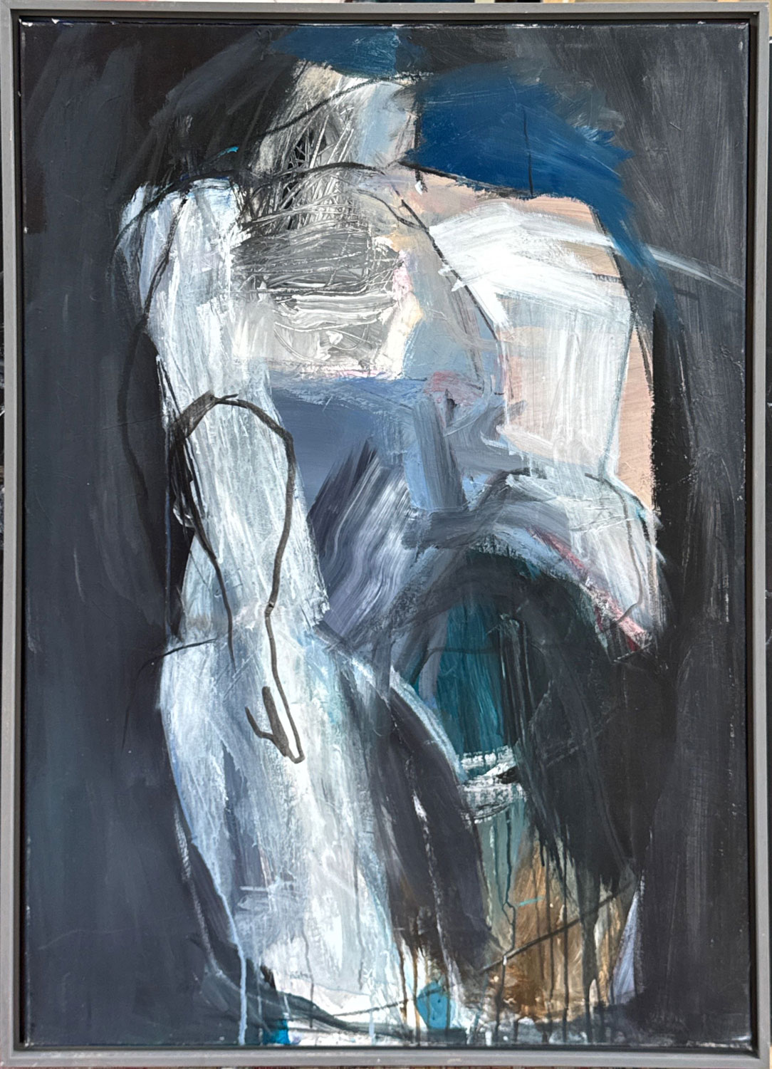 Woman-_-70x100-cm-_-Acryl-op-Canvas-_-prijs-€1450
